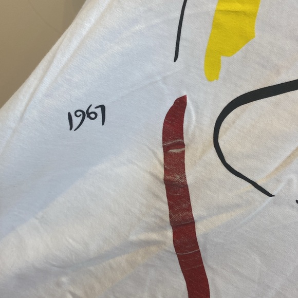 ETRE CECILE PRESQUE PARISIENNE | Size S | white oversized graphic tshirt - Picture 3 of 11